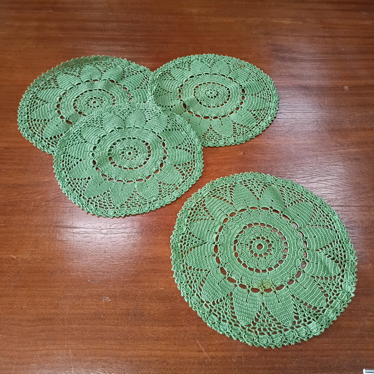 Set/4 Centrini Verdi