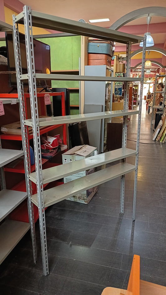 Scaffale Metallo 5/r Cm121x21x200h