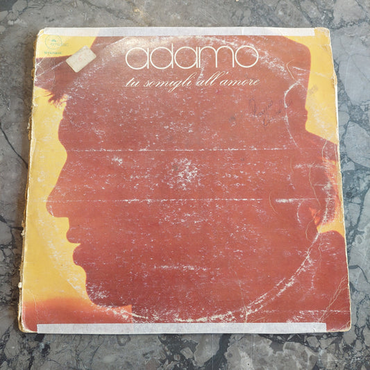 V/tu Somigli All'amore - Salvatore Adamo (lp)