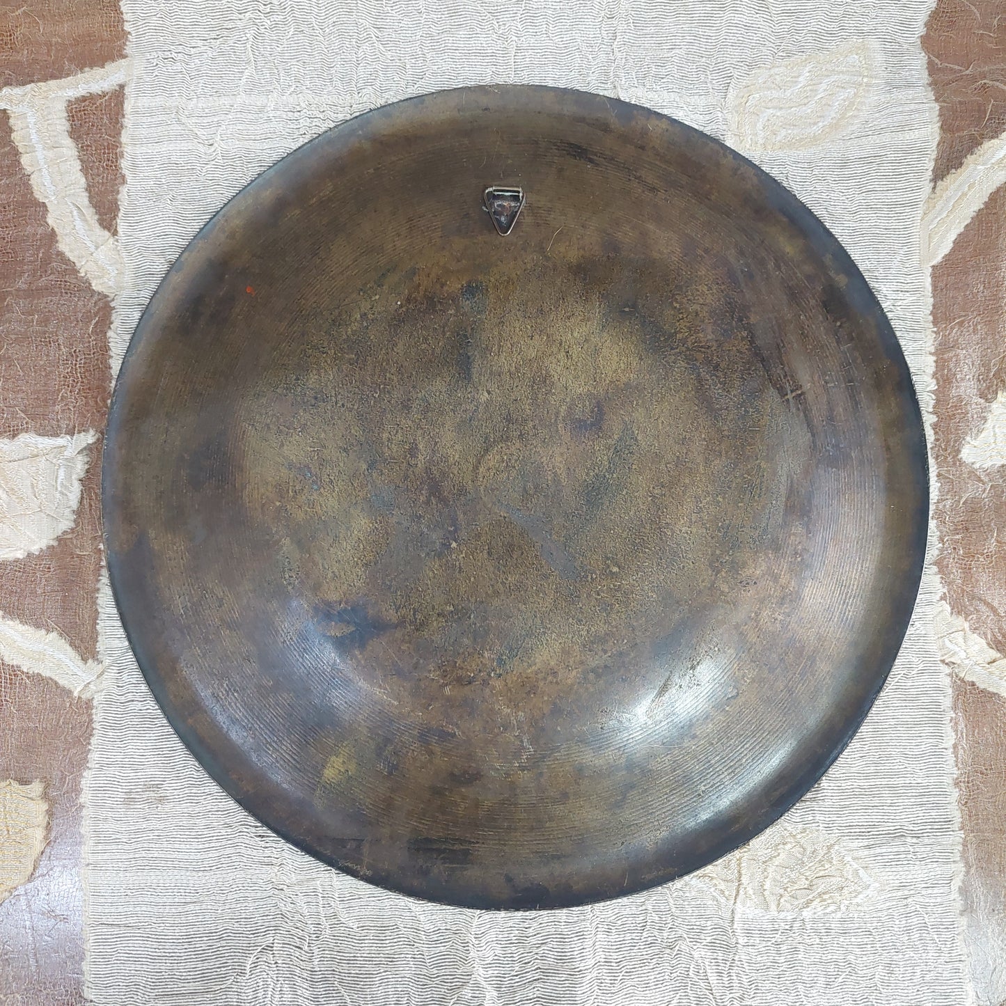 Piatto Ottone Decoro Egizio