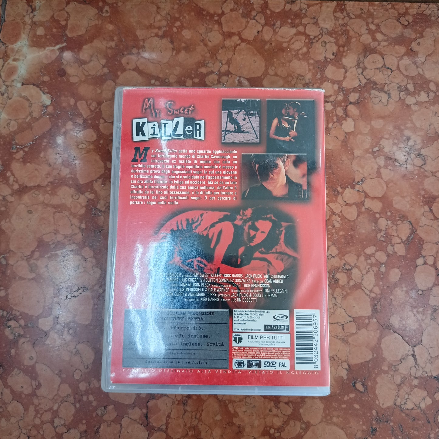 Dvd/my Sweet Killer