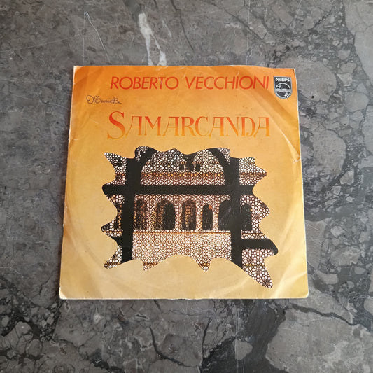 V/samarcanda/canzone Per Sergio - R. Vecchioni (45giri)