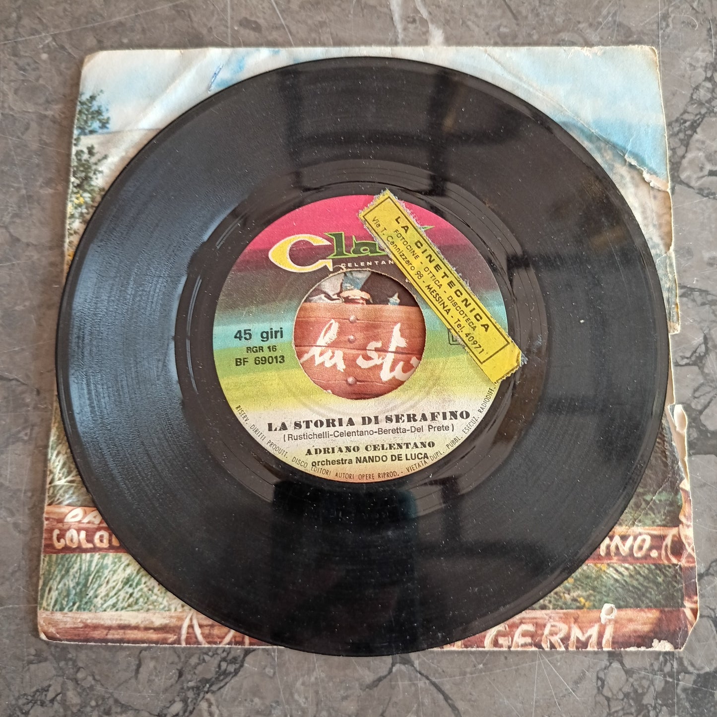 V/la Storia Di Serafino/la Pelle - A. Celentano (45 Giri)*