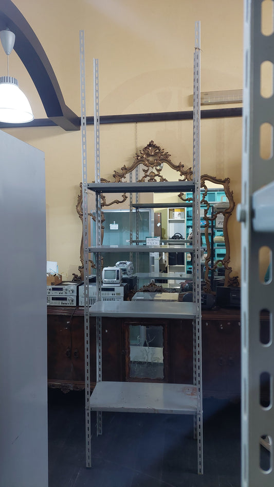 Scaffalatura Modulare In Metallo Cm80x40x310h 4 Mensole