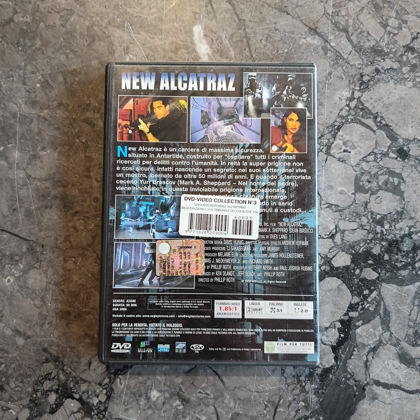 Dvd/new Alcatraz