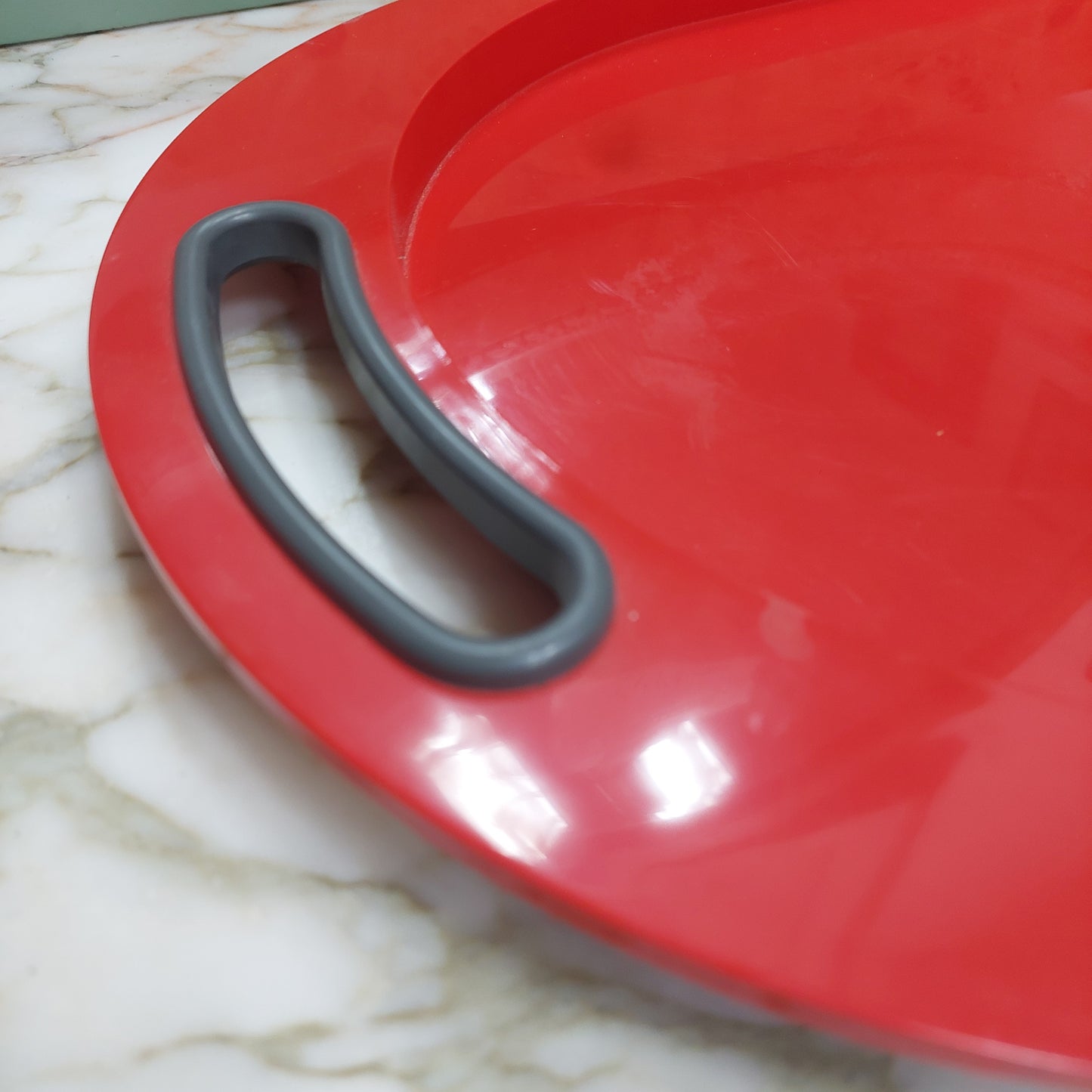 Vassoio Rosso Biesse Design Pino Spagnolo Anni 70