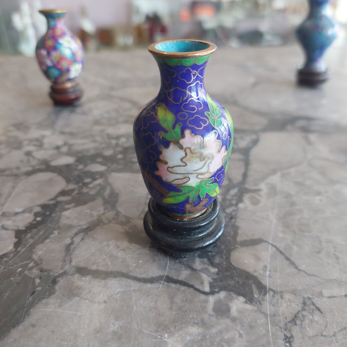 Mini Vasetto Cloisonnè Cinese