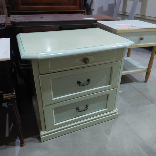 Comodino * Verde 3/c Cm59x41x55h