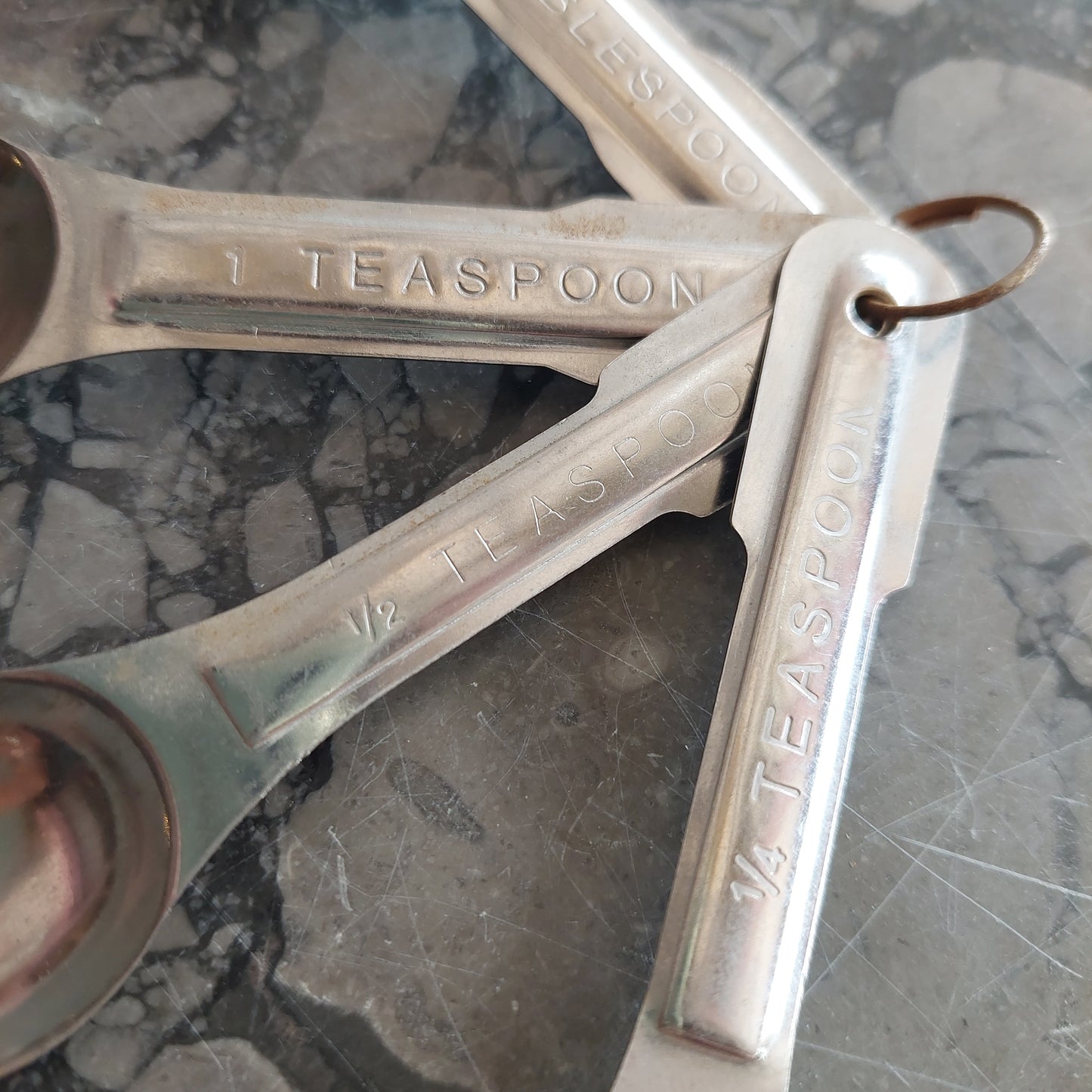 Set/4 Cucchiai Misurini Teaspoon Stainless