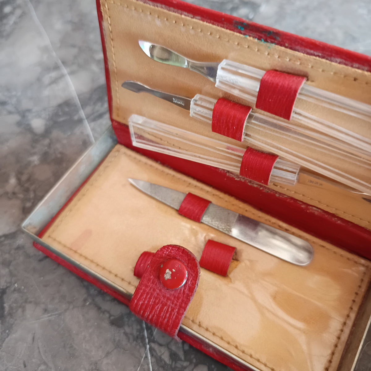 Set Manicure* Custodia Pelle