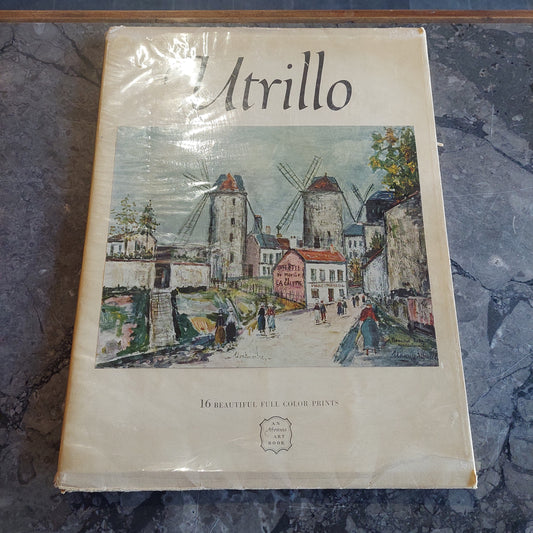 Maurice Utrillo Portfolio 16 Stampe A Colori 1954 (eng)
