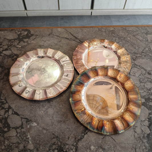 Set/3 Sotto Bottiglia Silverplated Calegaro