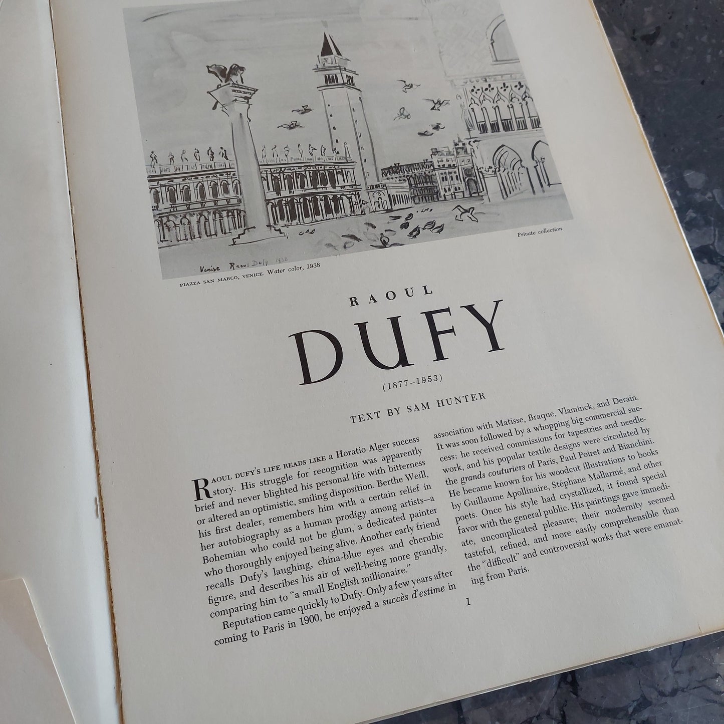Raoul Dufy Portfolio 16 Stampe A Colori 1954 (eng)