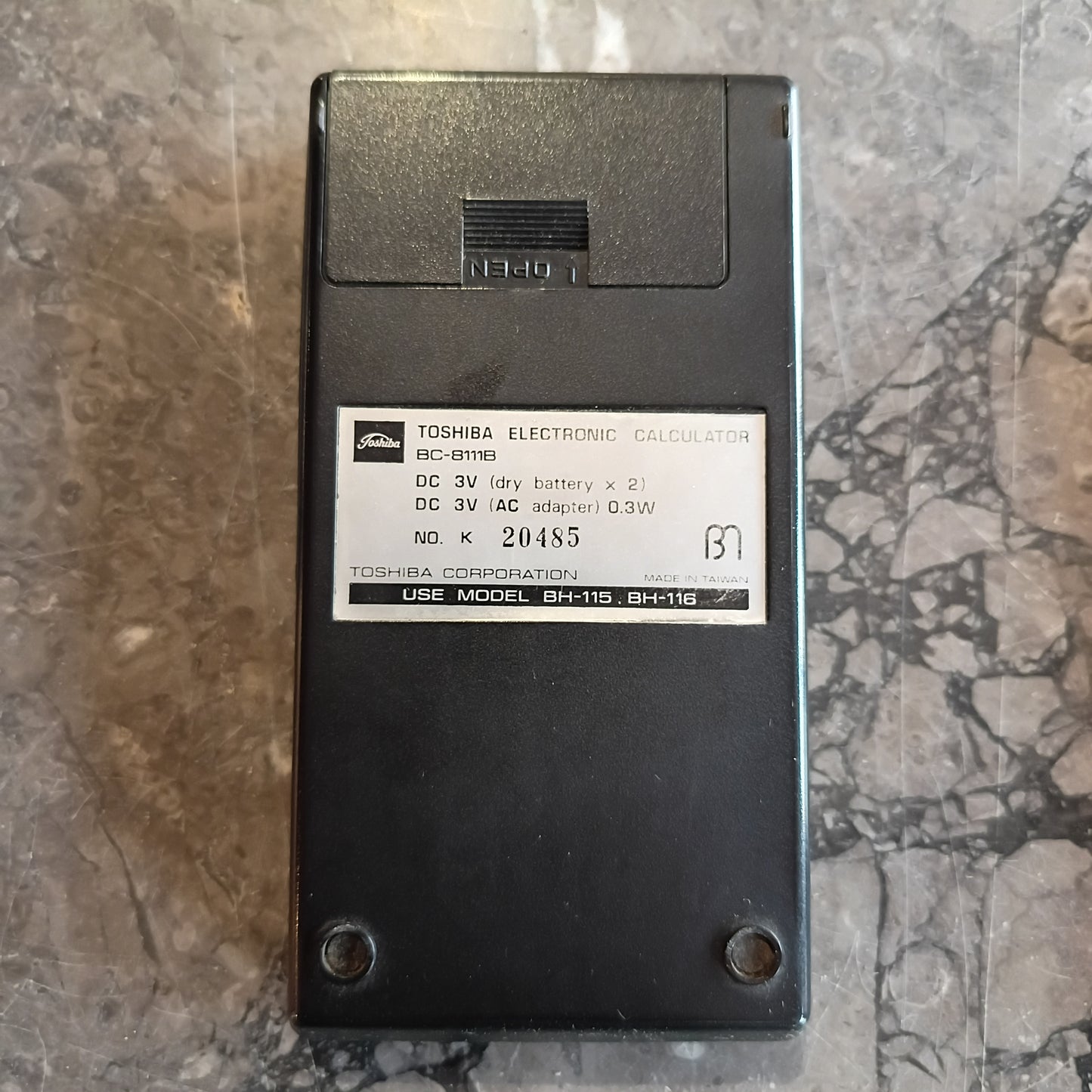 Calcolatrice Toshiba Bc-8111b