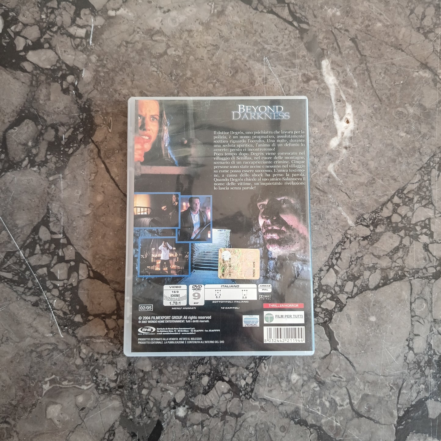 Dvd/beyond Darkness