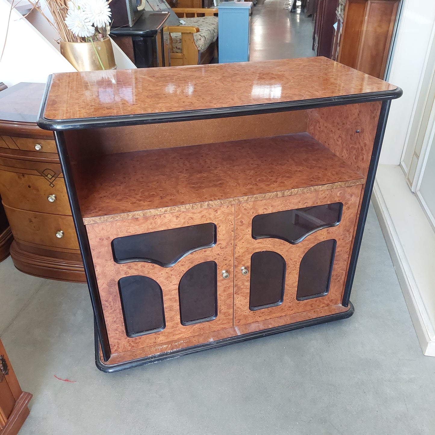 Carrello * Porta Tv Radica 2/s Cm85x42x79h
