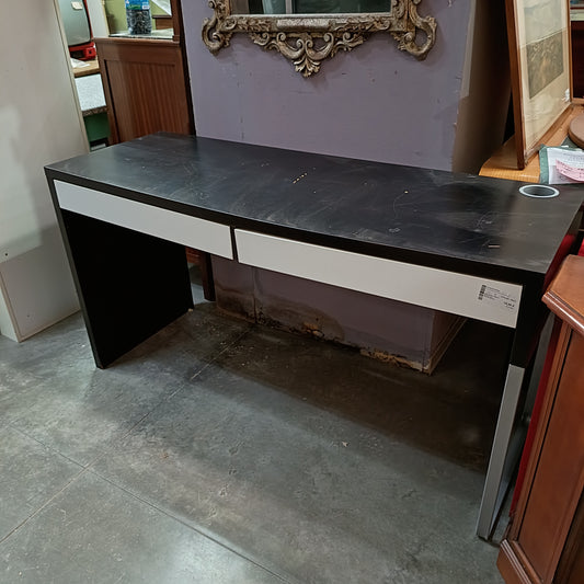 Scrivania * Nera E Bianca 2/c Cm142x50x75h
