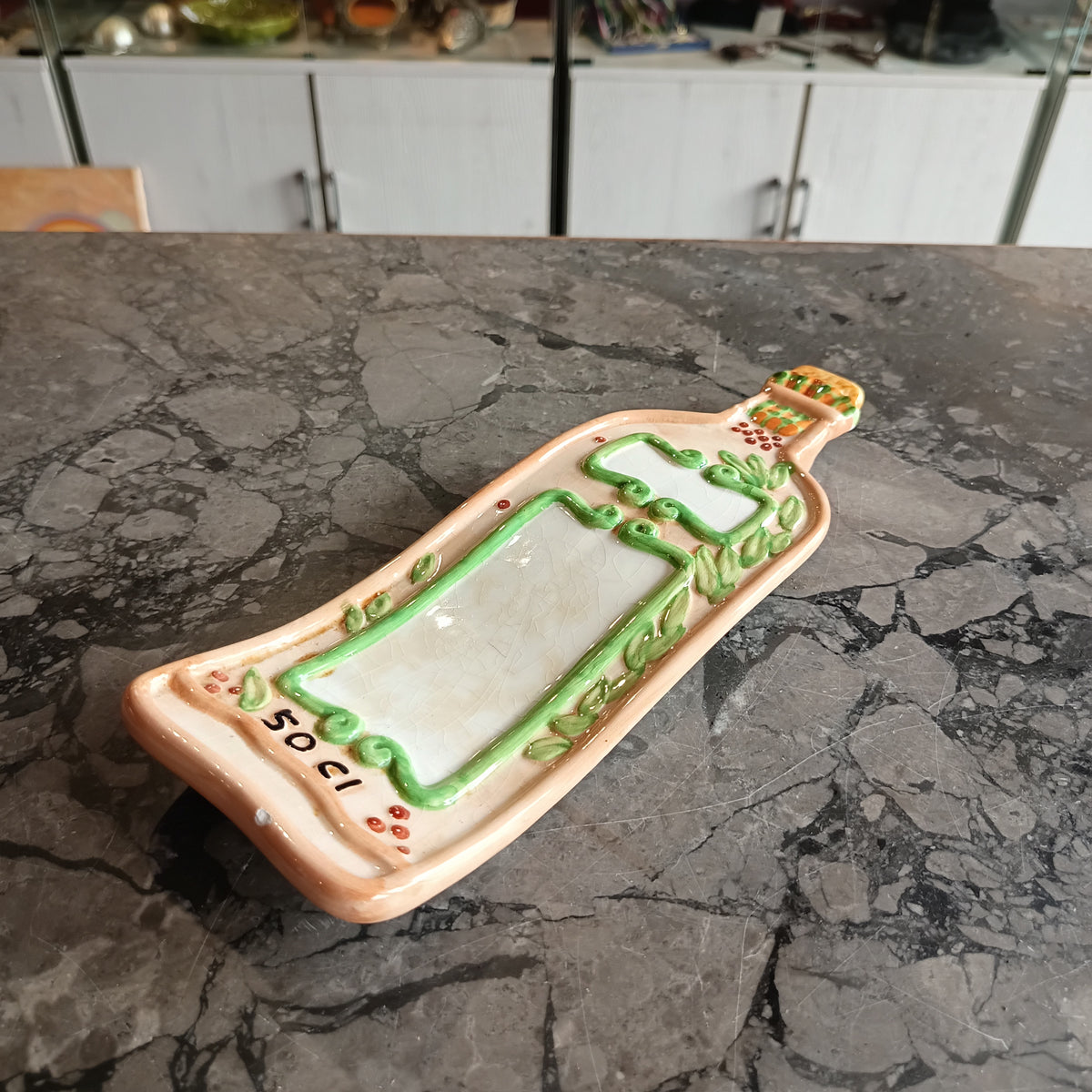 Poggiamestolo Ceramica Bottiglia