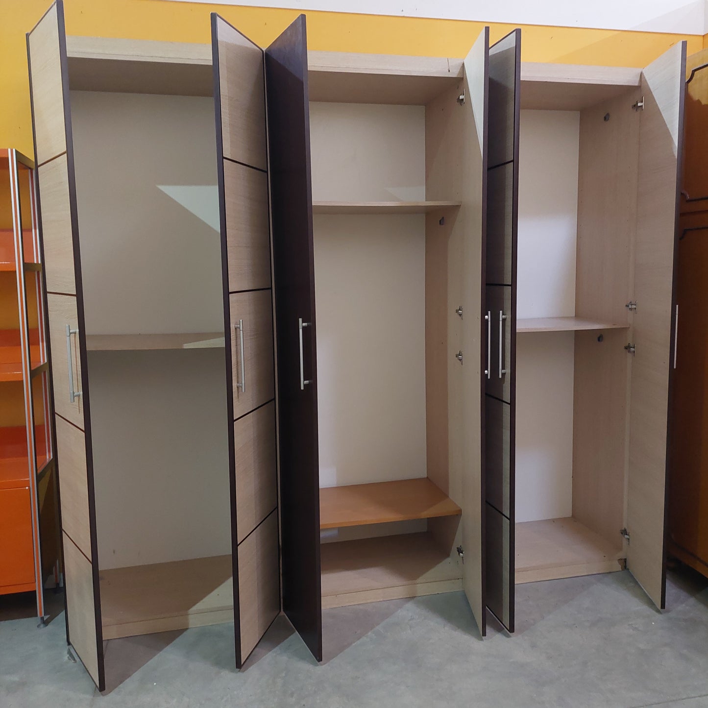 Camera Da Letto Armadio + Trittico Wenge