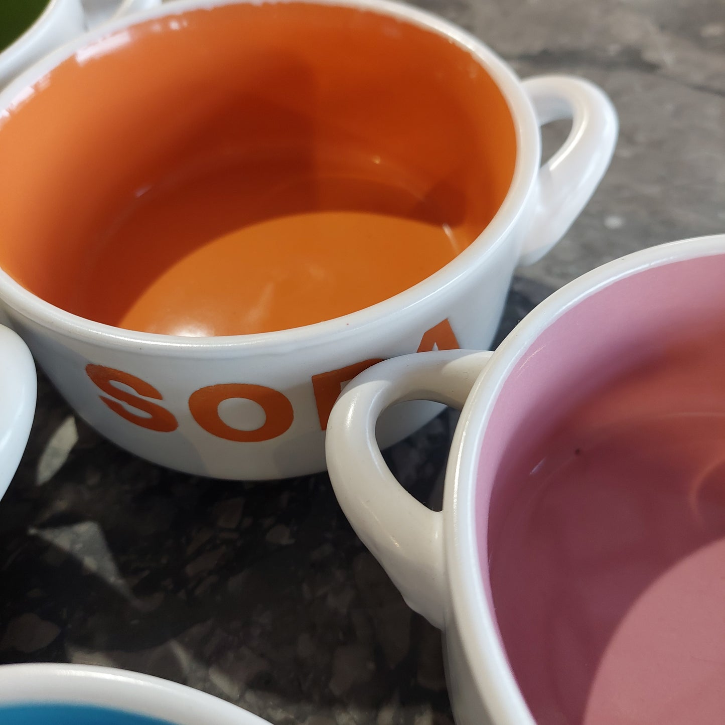 Set/6 Ciotoline "sopa" Ceramica Cesar Collection