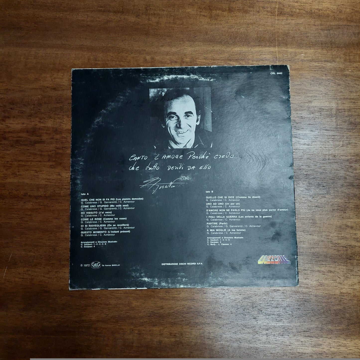 V/canto L'amore - Charles Aznavour