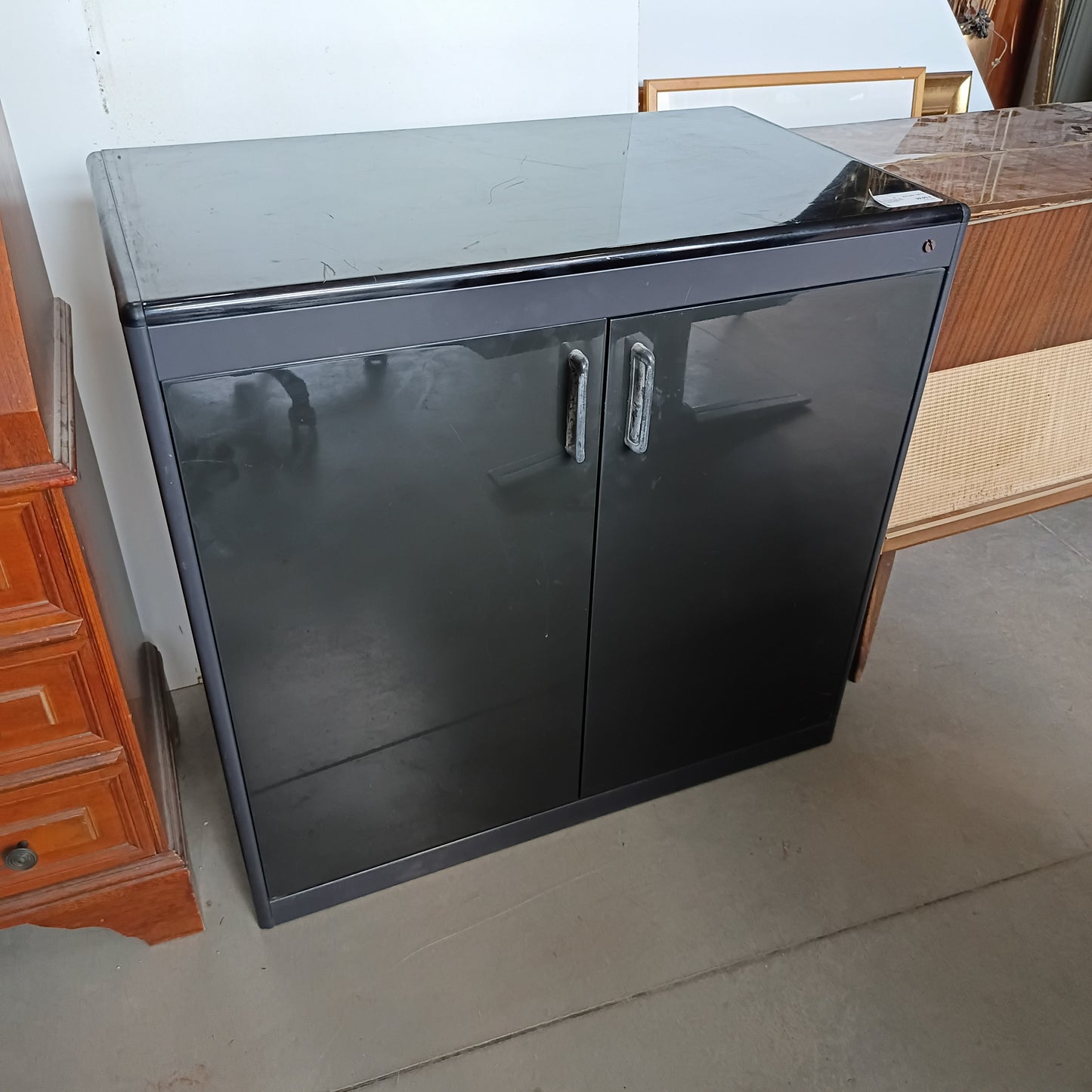 Armadietto* Da Ufficio Nero 2/a Cm80x45x76