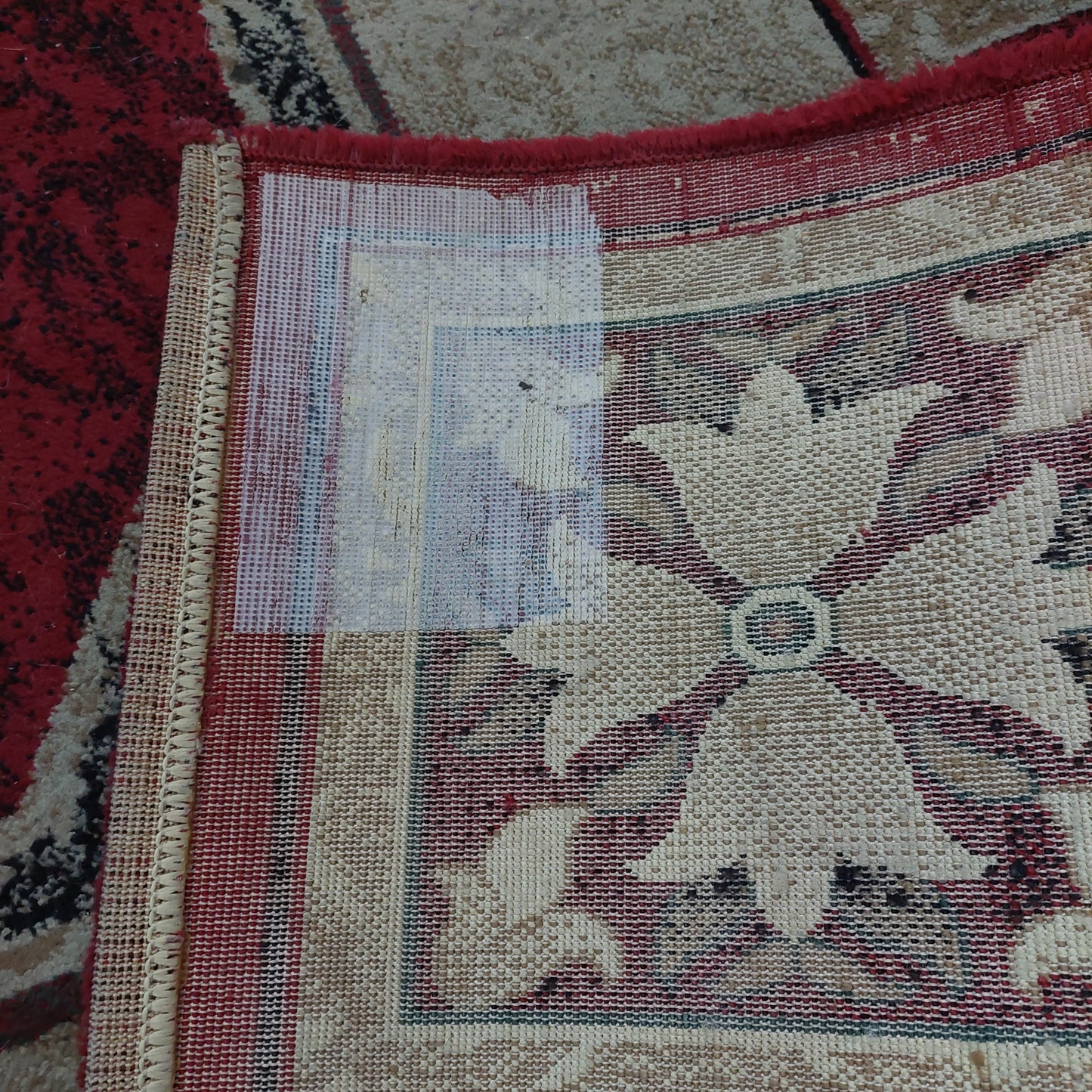 Tappeto Bordeaux Moderno Cm200x290