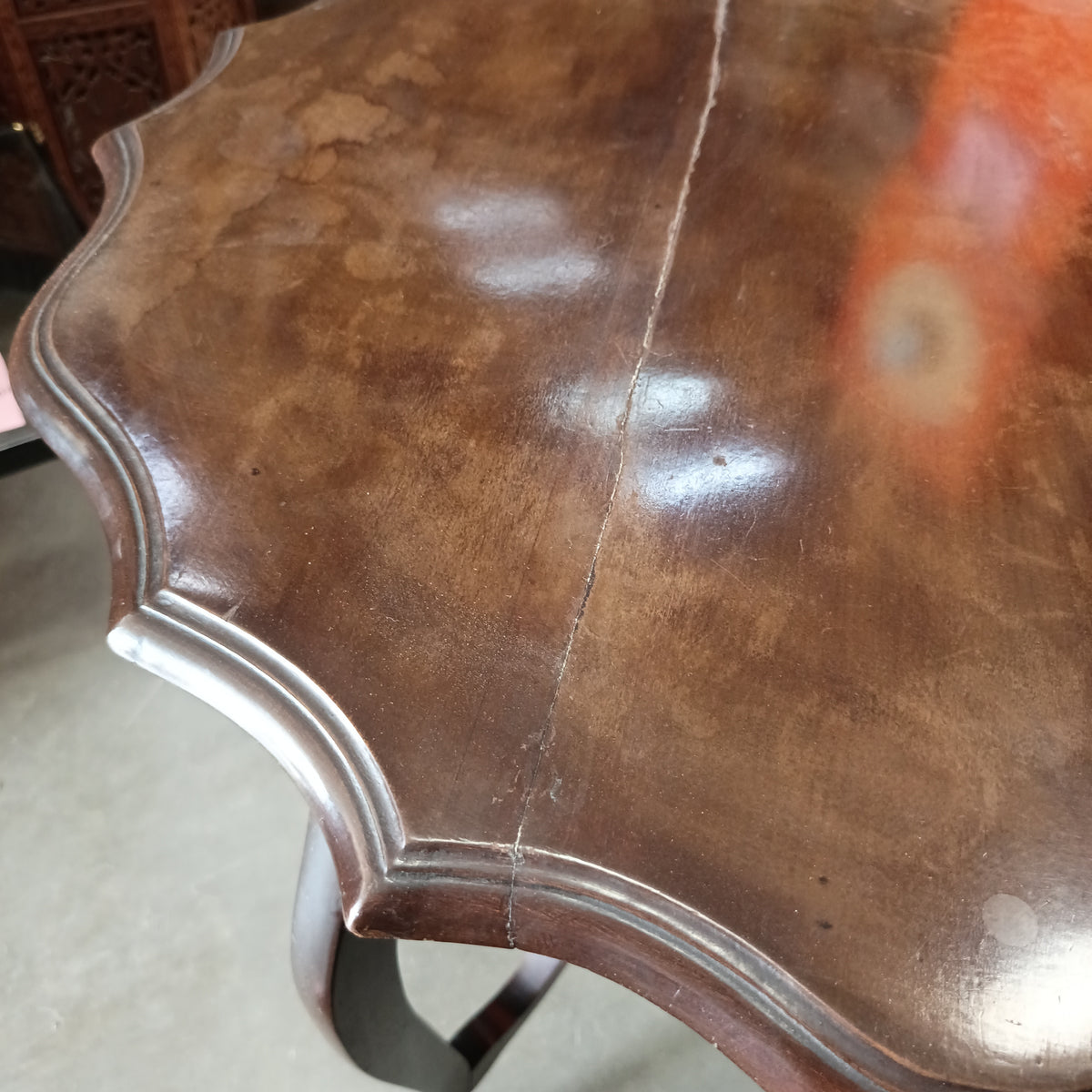 Tavolino * Da The Antico In Noce 2/r D75x75h