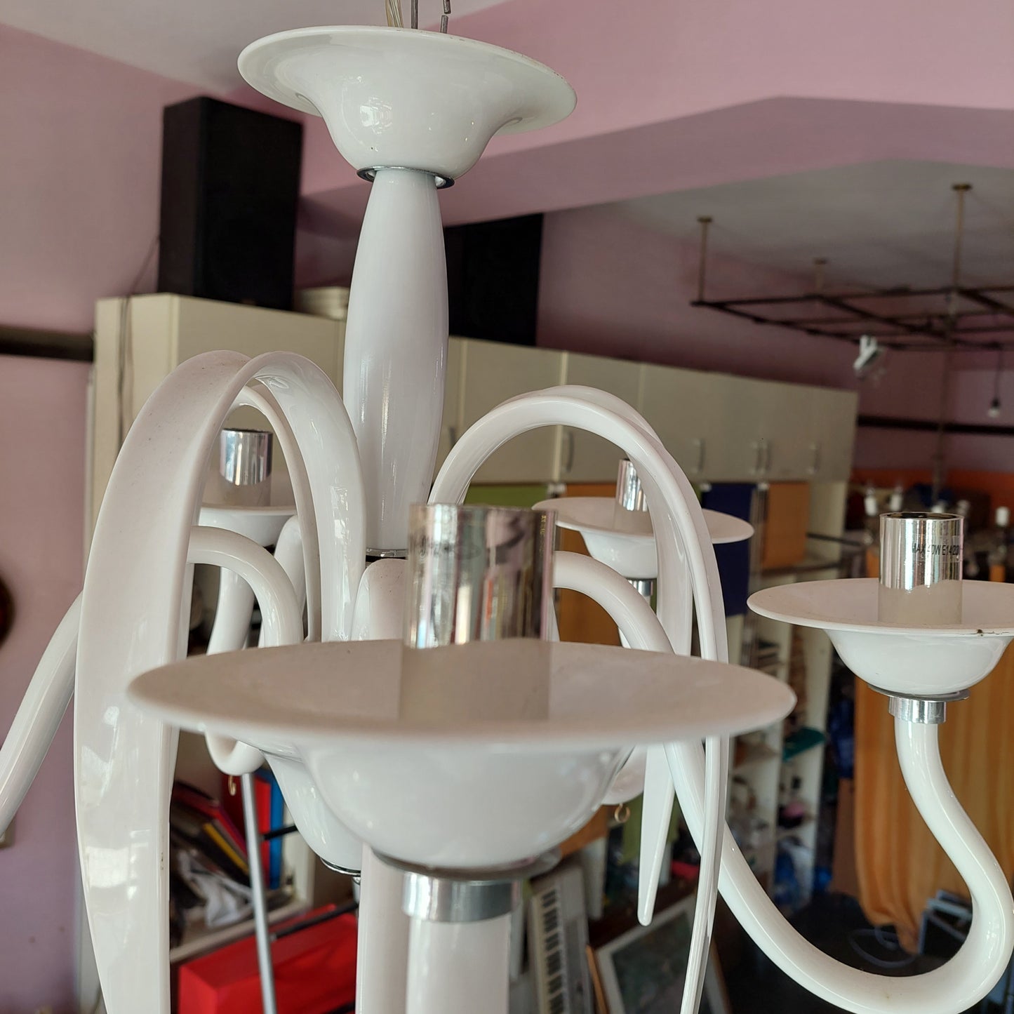 Lampadario Bianco 5/luci