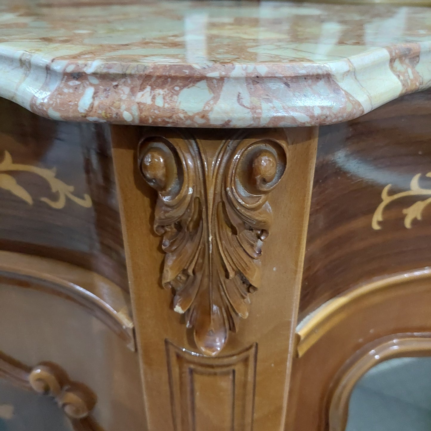 Entratina Legno/marmo Stile Classico