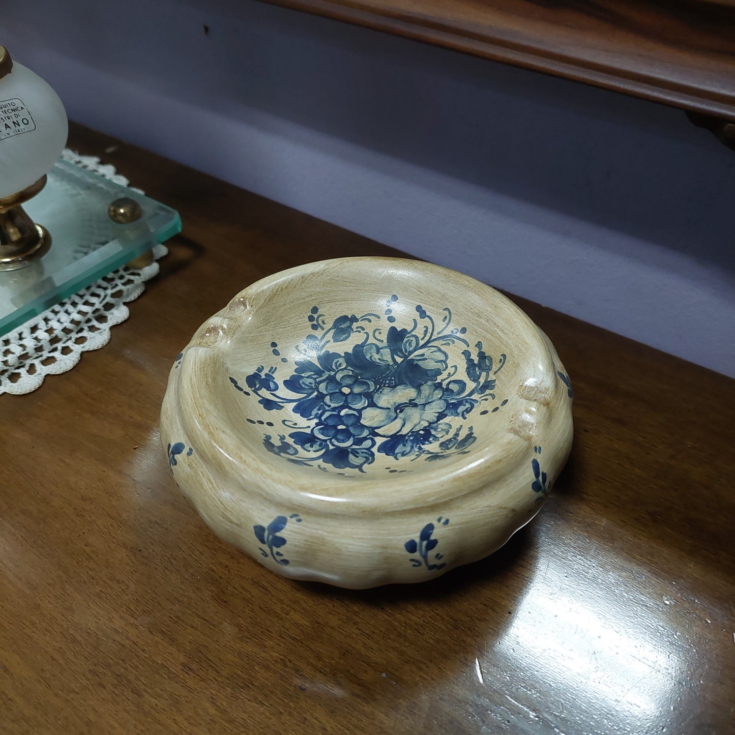 Posacenere Ceramica Vintage Cerbella Gubbio