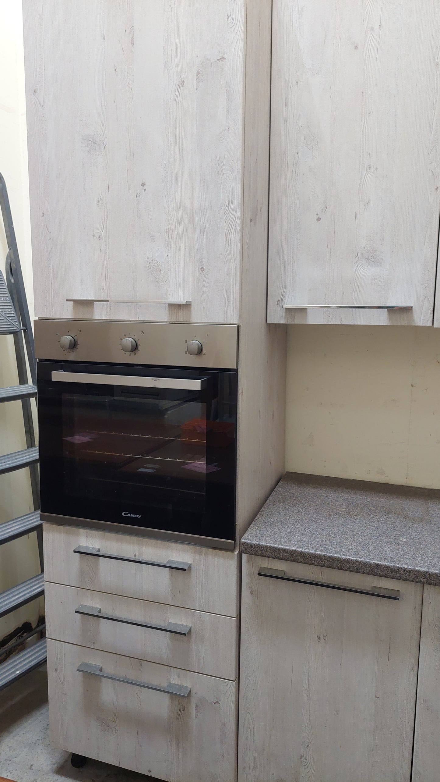 Cucina Angolare Cm212+60 Colonna Forno + 241