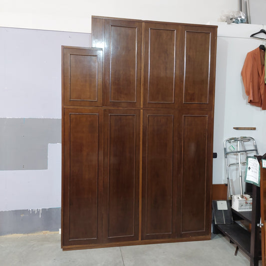 Armadio Legno 8/ante Cm200x50x297,5h