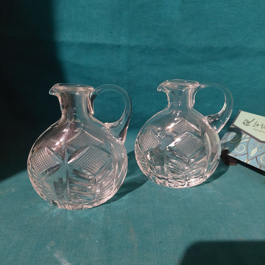 Set/olio E Aceto Cristallo Molato