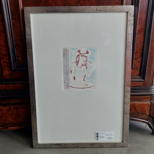 Q/litografia Giuseppe Migneco 64/150 Cm38x54