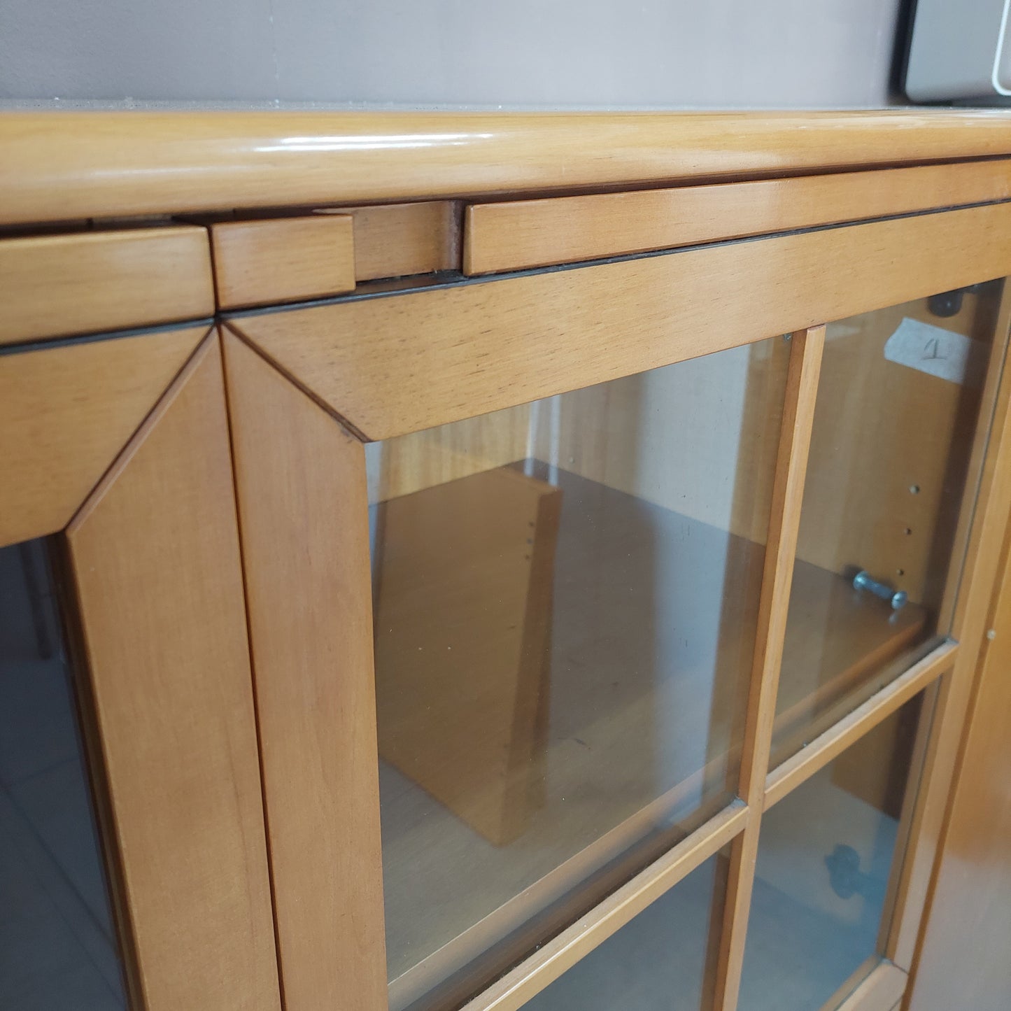 Parete Soggiorno Noce * Cm270x45x137h