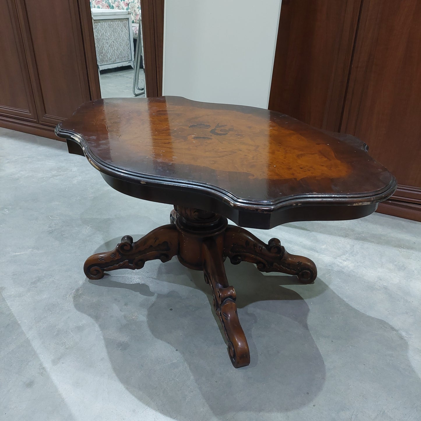 Tavolino* Legno Basso Cm100x63x50h