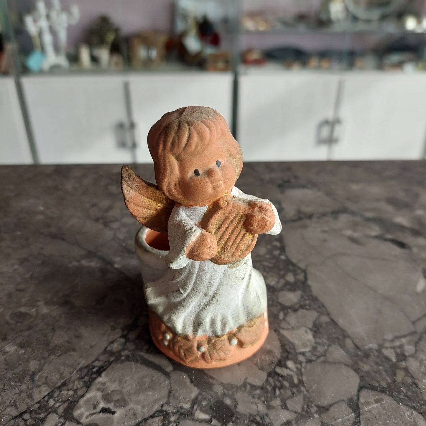 Angioletto Porcellana Portacandele