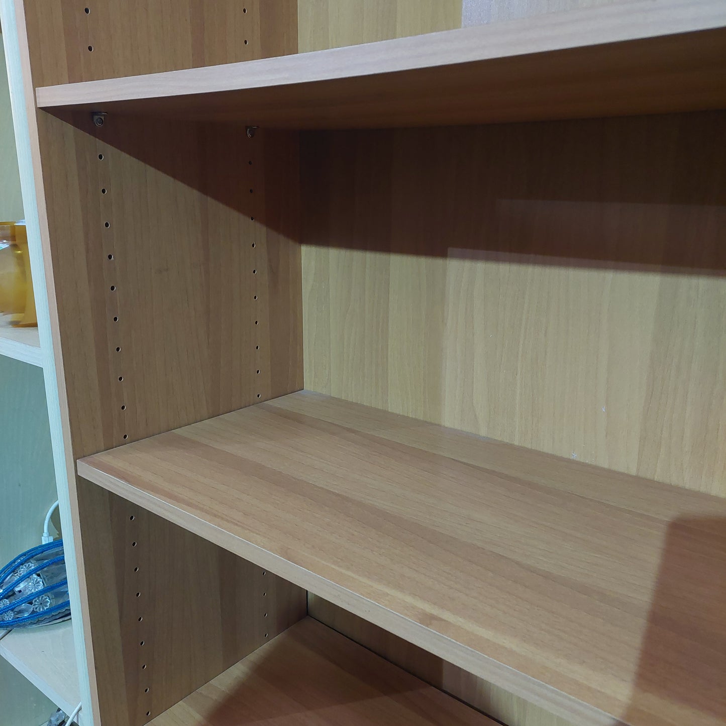 Scaffale Libreria Color Noce Cm72,5x36x182h