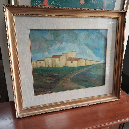 Q/ Paesaggio * Con Case Cm71x61