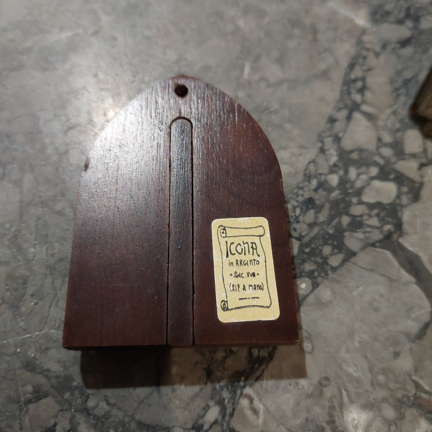 Bomboniera Icona Argento Madonna Con Bambino