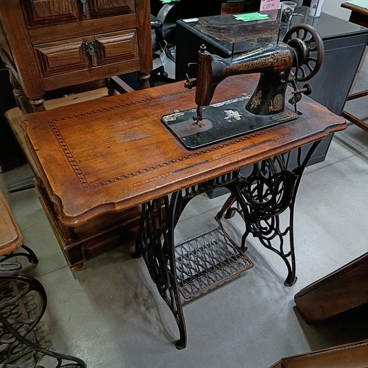 Macchina Da Cucire Antica Singer Cm84x46x74h