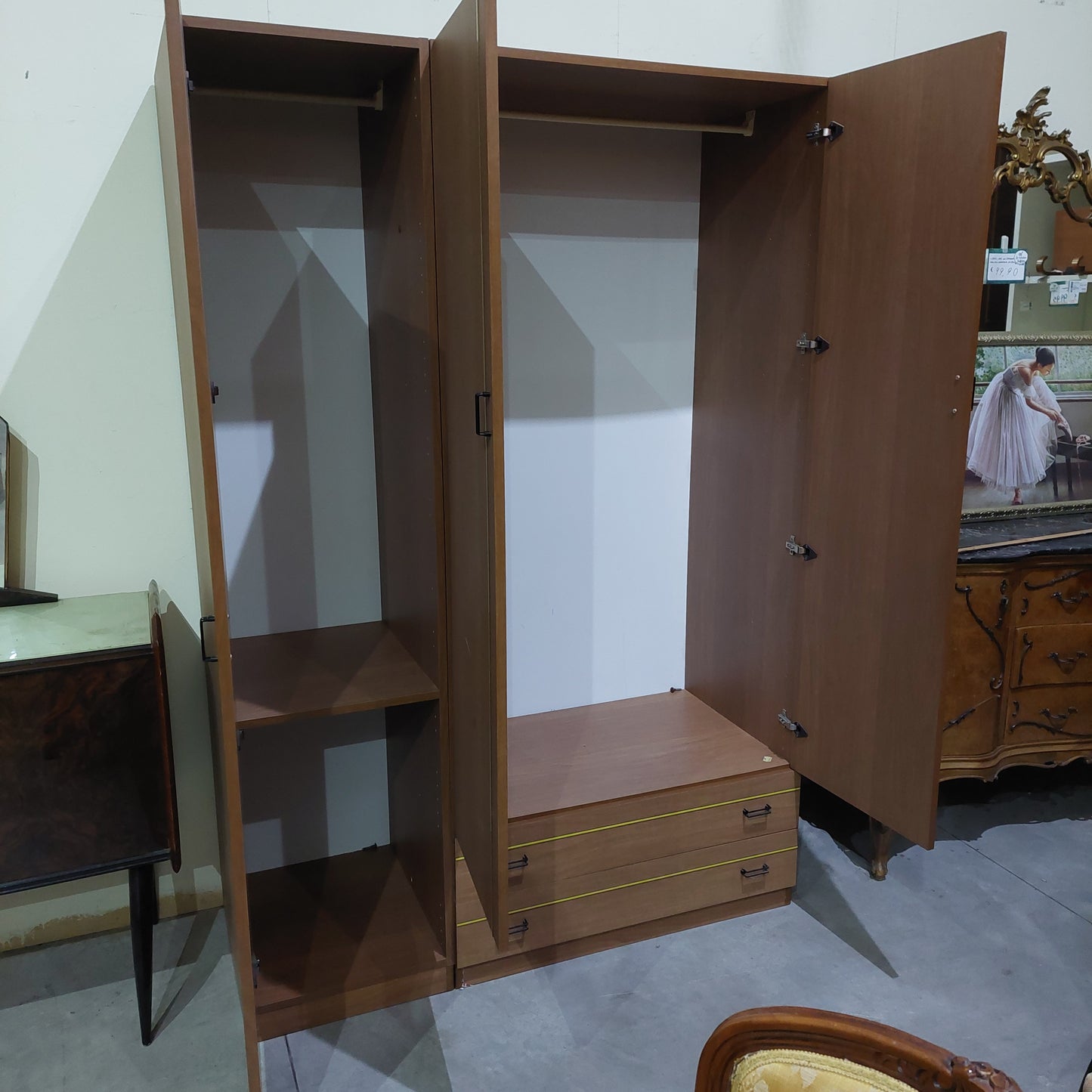 Armadio 3/a 2/c Cm135,5x59x199h