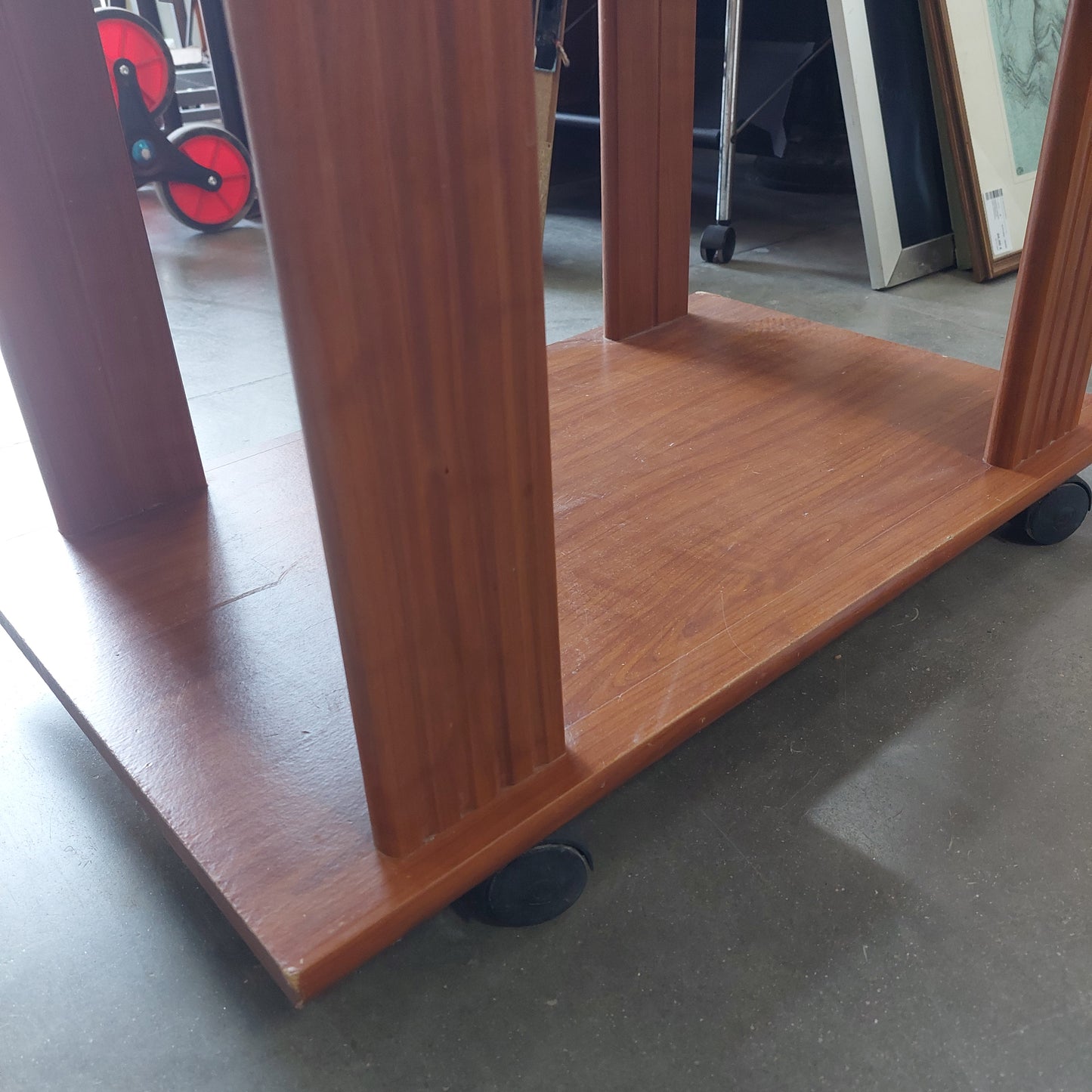 Carrellino * Porta Tv Ciliegio Cm67x42x76h
