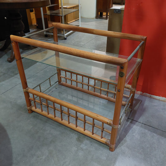 Portavivande* Bambu' Vetro Gasparucci Cm77x46x65h
