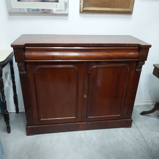 Credenza 1/c 2/a Mogano St.inglese Cm120x47x101h