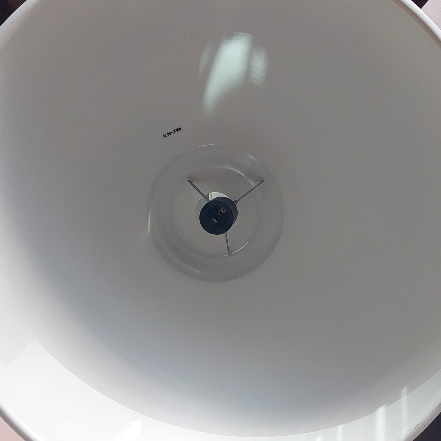 Lampadario Cupola Alluminio Stile Industrial 1 / Luce