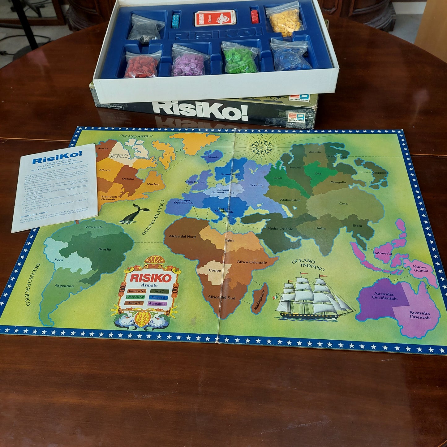 Risiko Gioco Da Tavolo Vintage