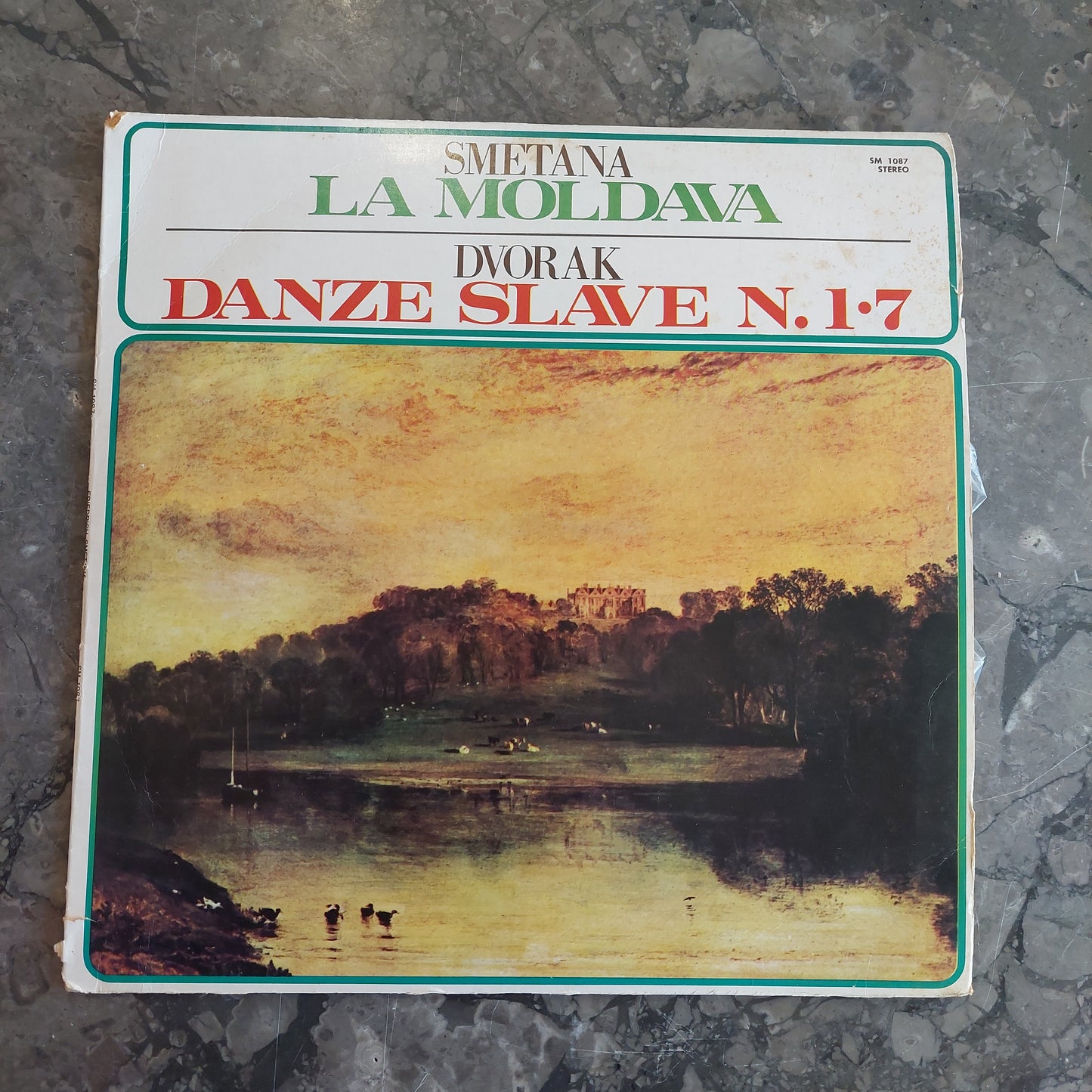 V/smetana-la Moldava/dvorak- Danze Slave N.1-7 (33 Giri)