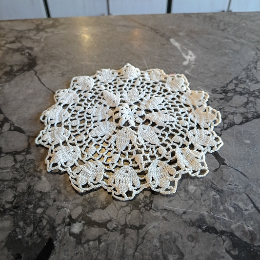 Centrino Bianco Tondo D.17cm